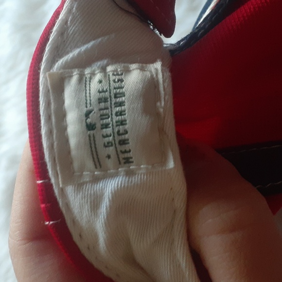 MLB Cleveland Indians Team Colors Snapback Hat / Cap - Picture 2 of 8